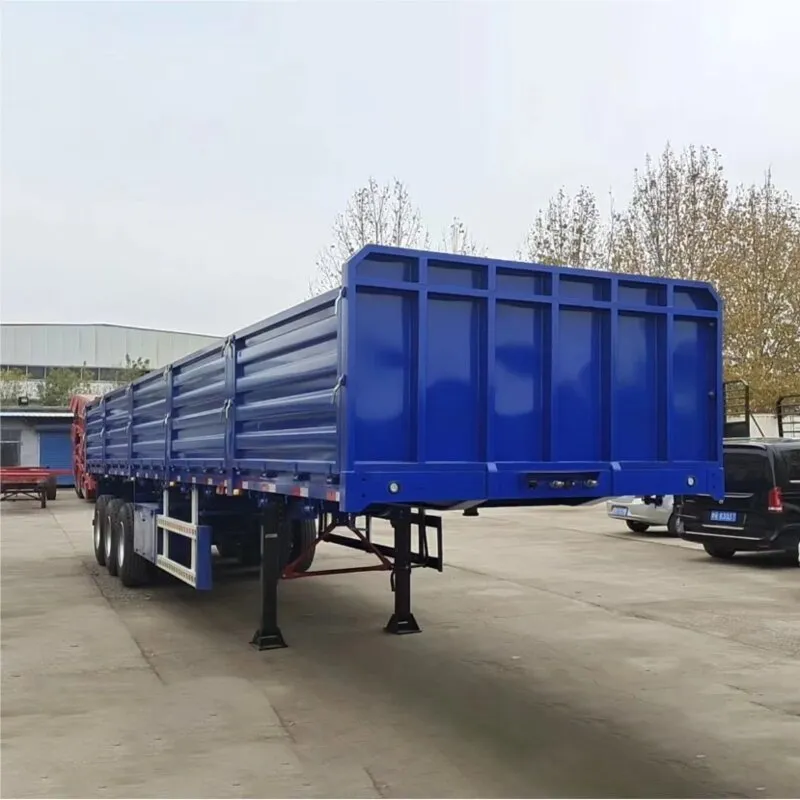 3 Axls 60 Ton Side Wall Semitrailer
