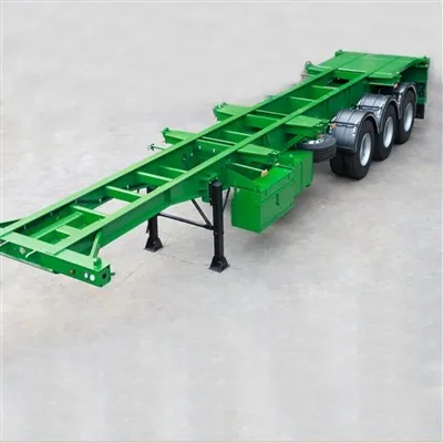 Um semirreboque esquelético pode ser usado para transporte de produtos alimentícios?